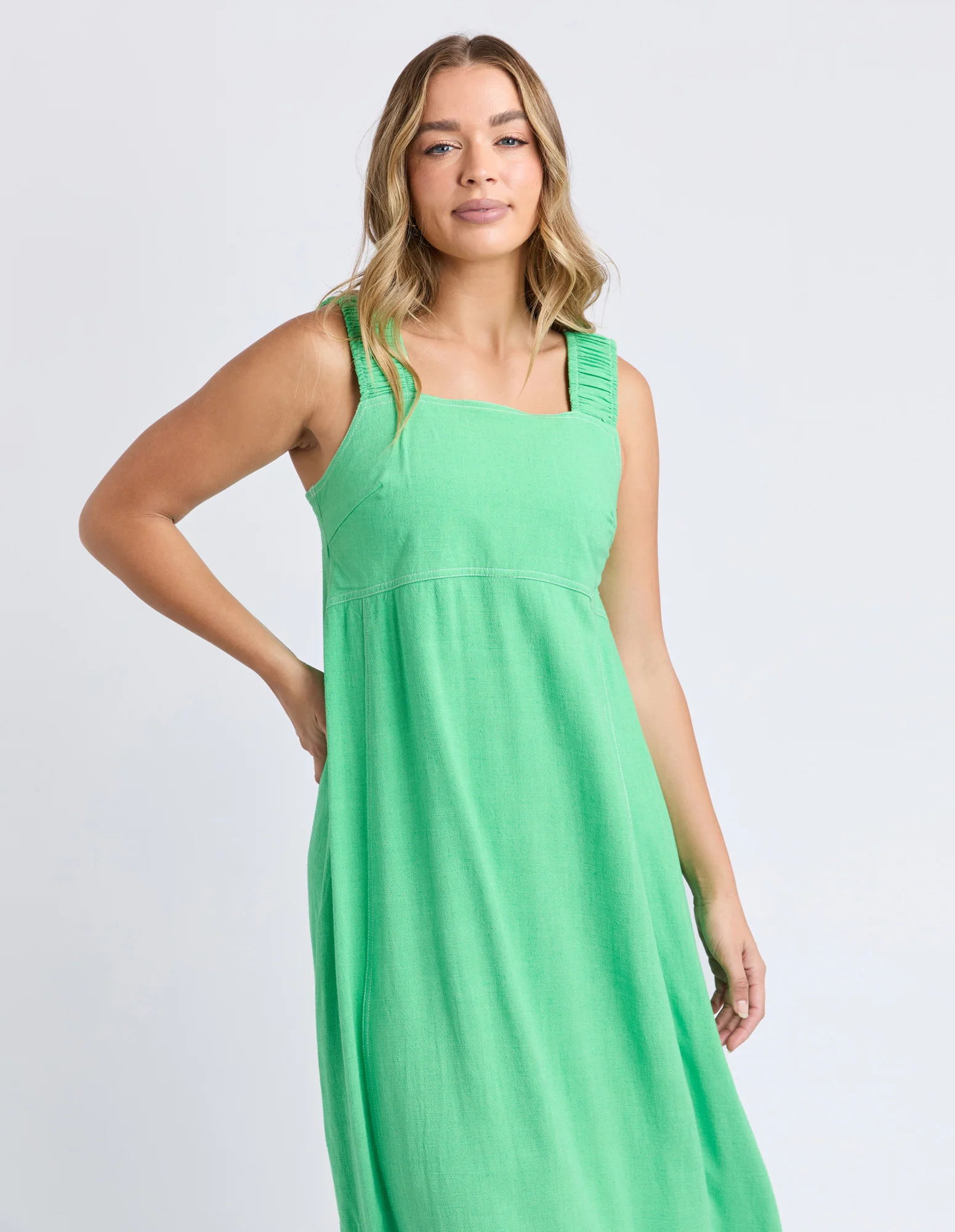 Sage Dress Irish Green - Image 3