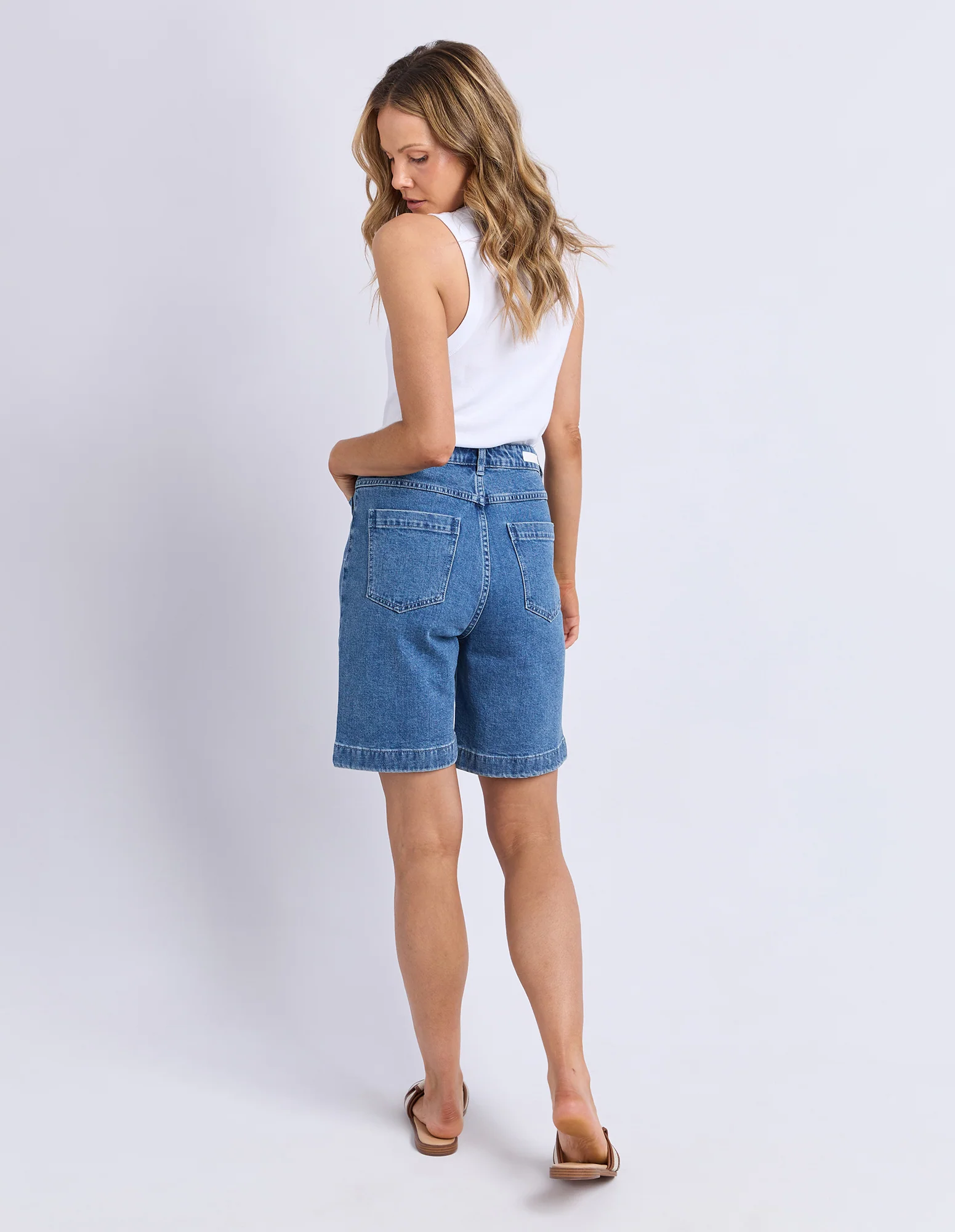 Sarah Short Light Blue - Image 3