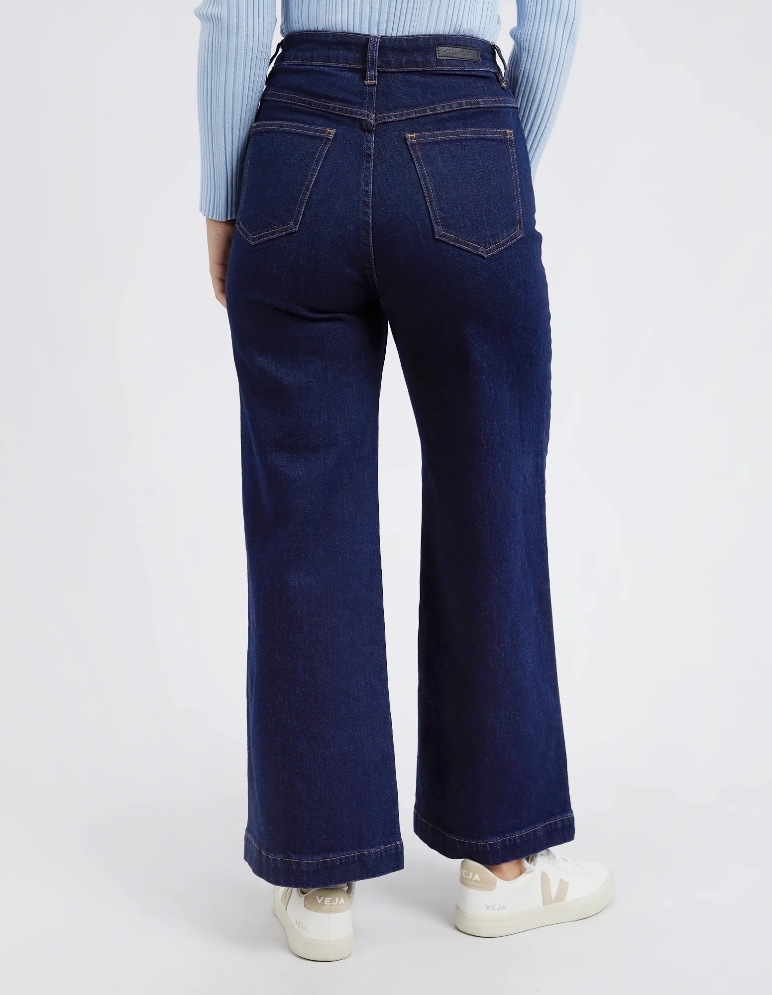 Sarah Wide Leg Jean Indigo Denim - Image 3