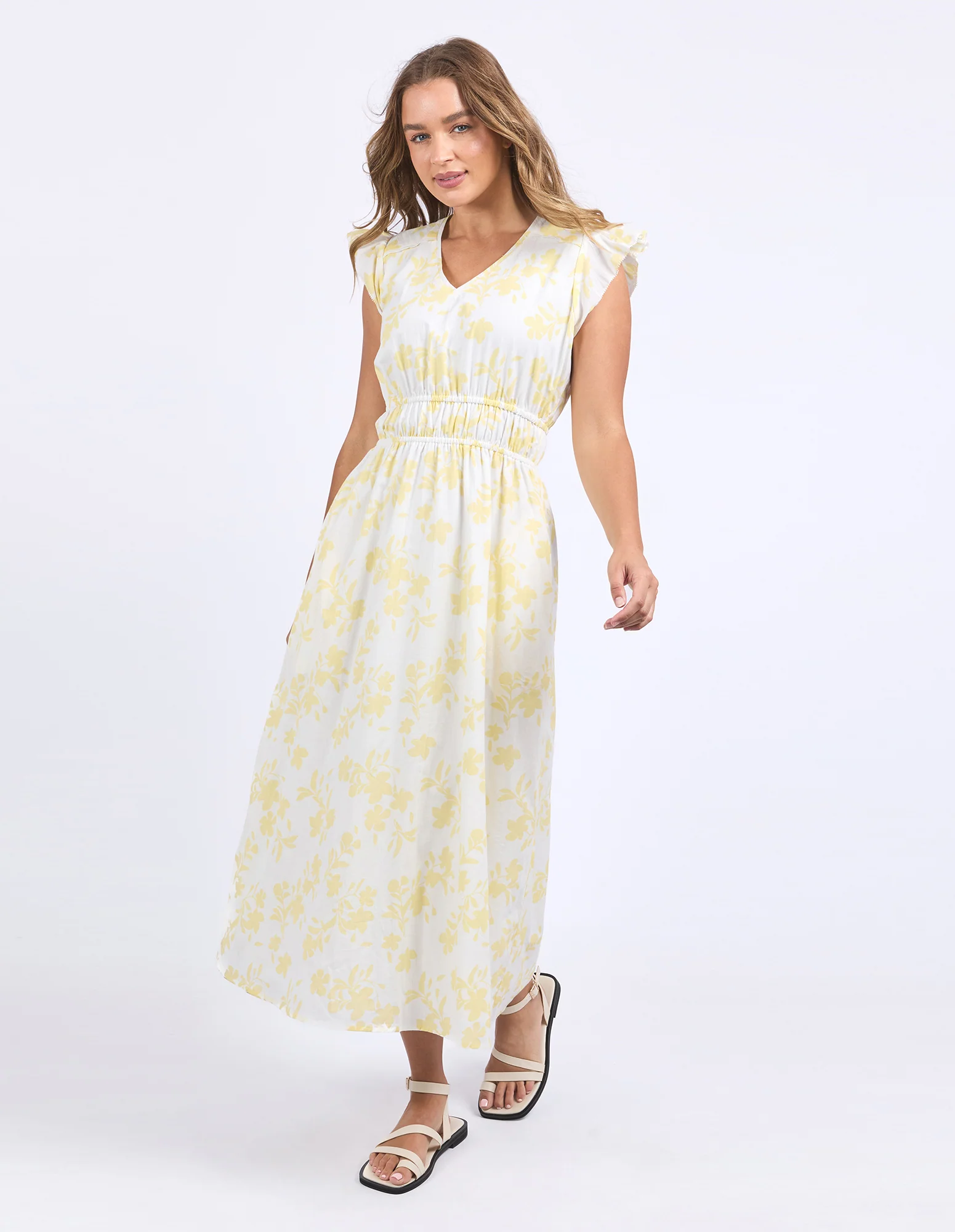 Sierra Dress Lemon - Image 3