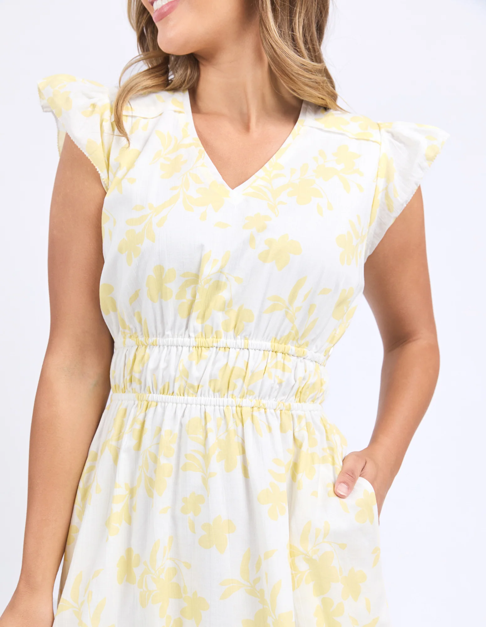 Sierra Dress Lemon - Image 6