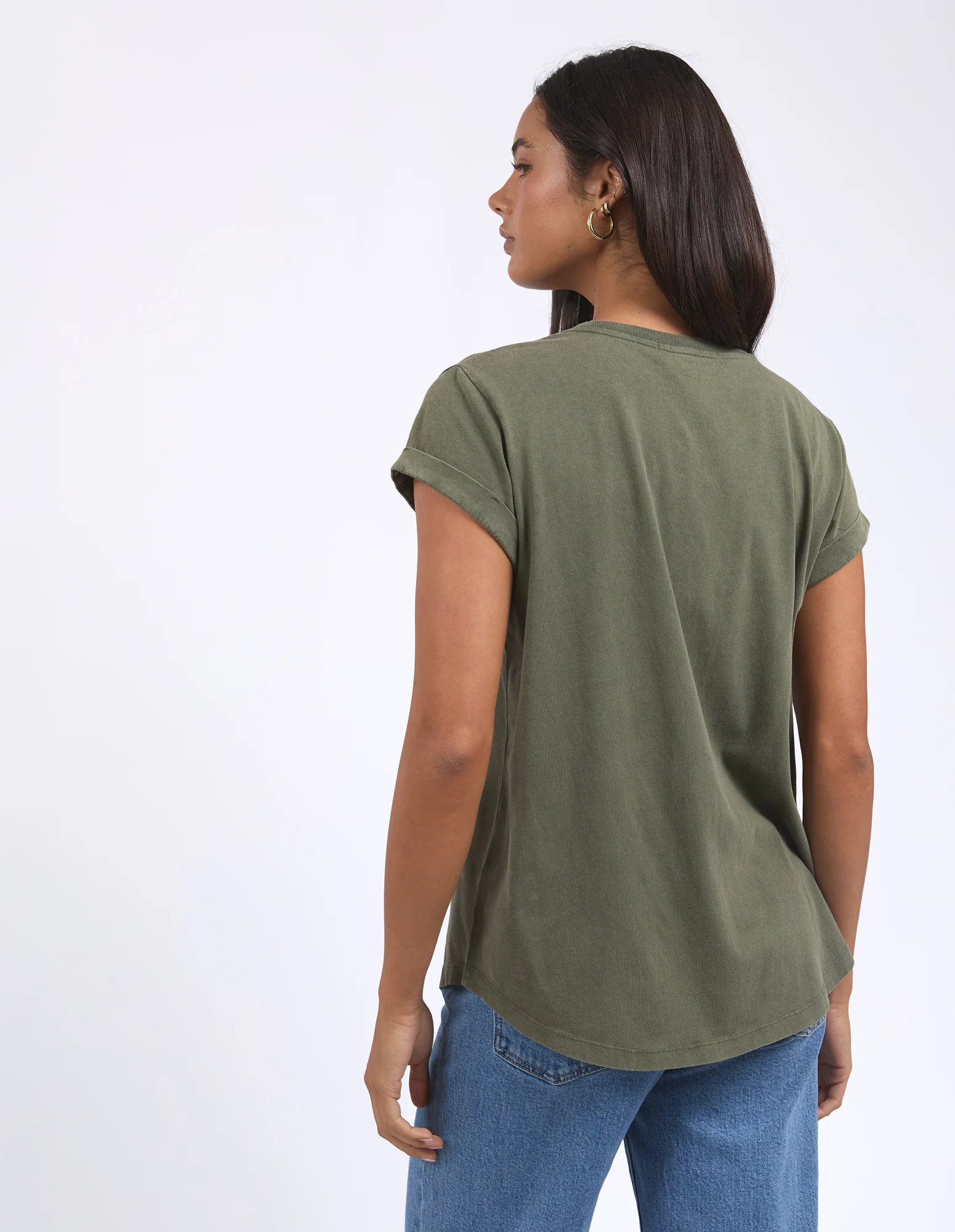 Signature Tee Khaki - Image 3