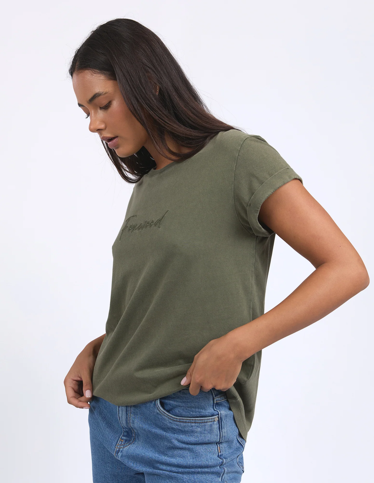 Signature Tee Khaki - Image 4