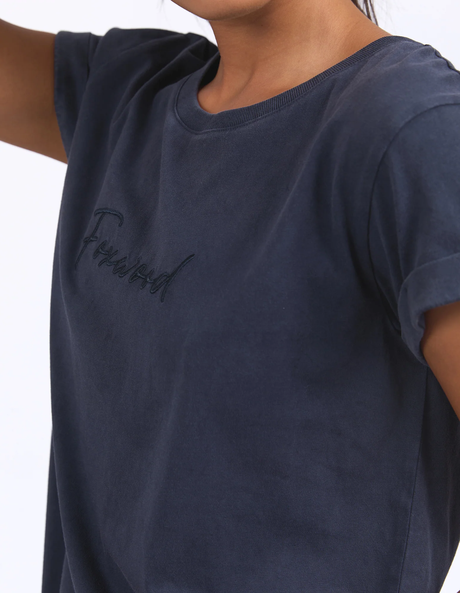 Signature Tee Navy - Image 5