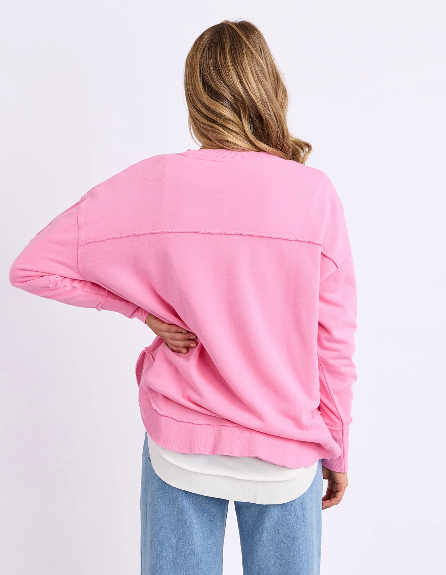 Simplified Crew Bright Pink - Image 3