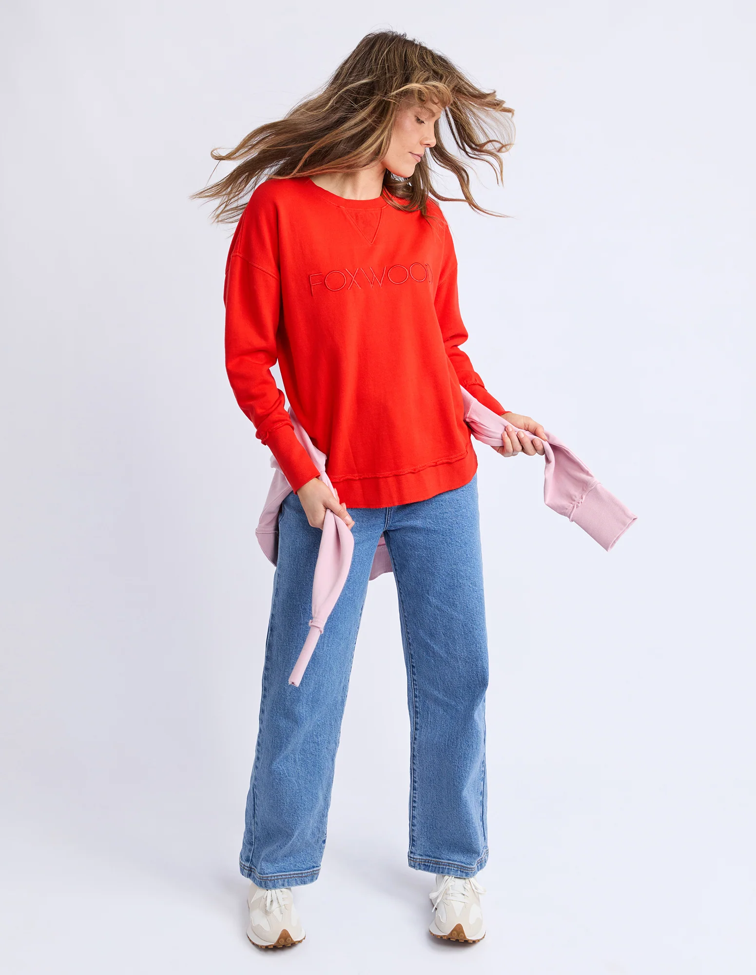 Simplified Crew Bright Red - Image 2