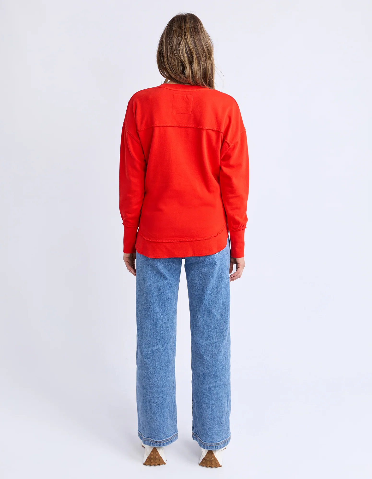 Simplified Crew Bright Red - Image 3