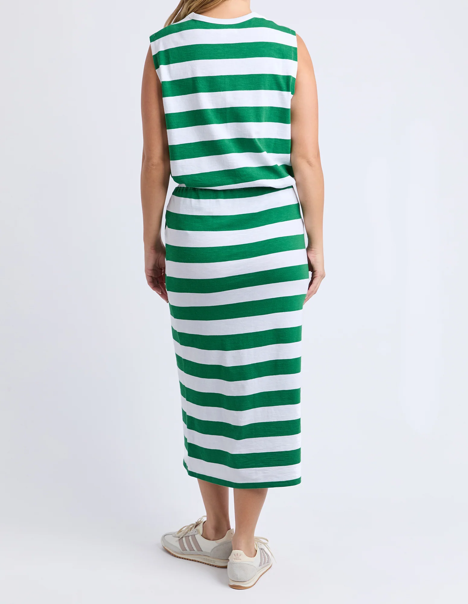 Tallow Skirt White & Green Stripe - Image 8