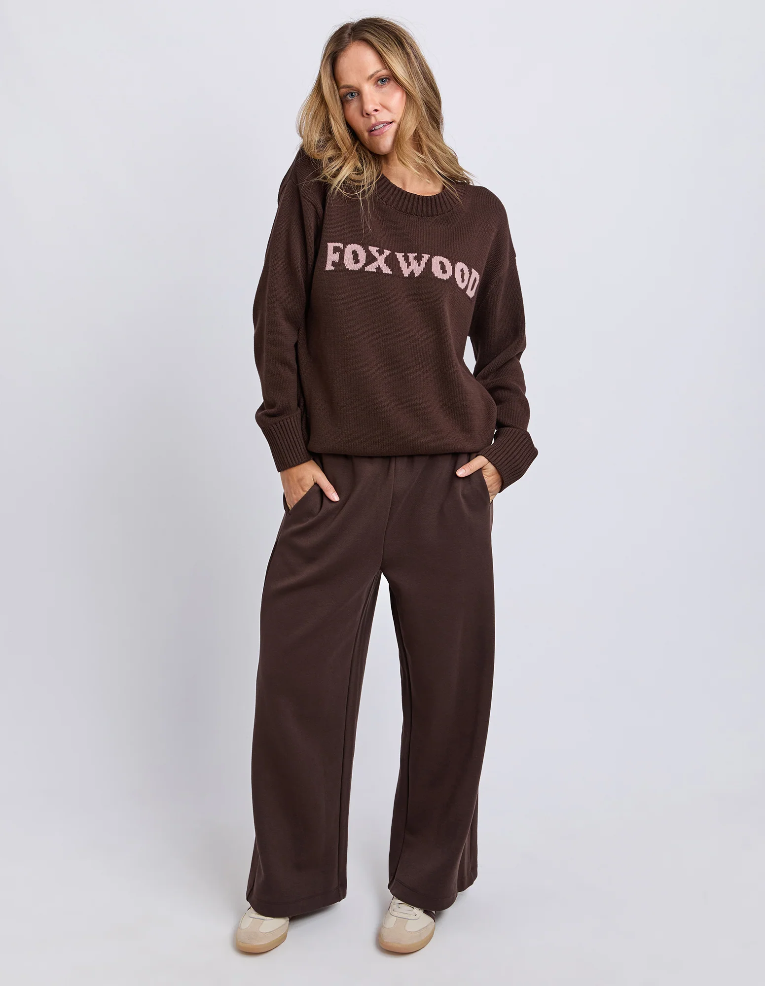 Taylor Knit Crew Coffee Bean - Image 3