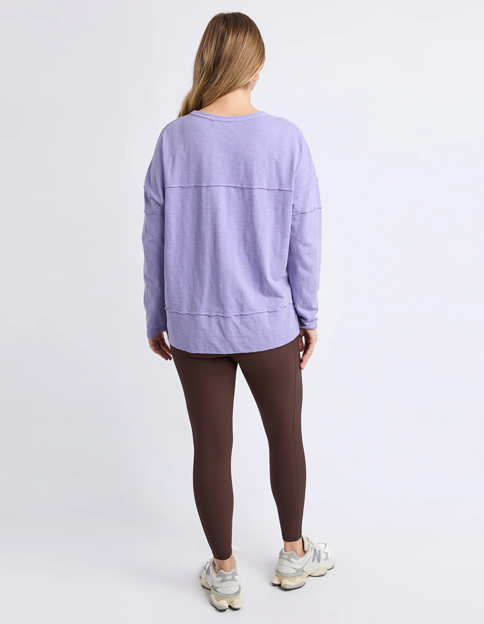 Throw On Tee Lavender - Image 3