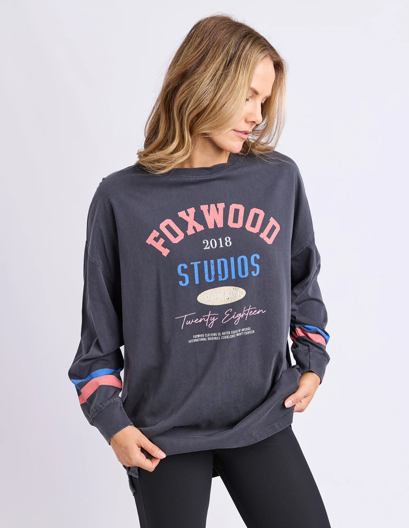 Tribe Long Sleeve Tee Ink - Image 4