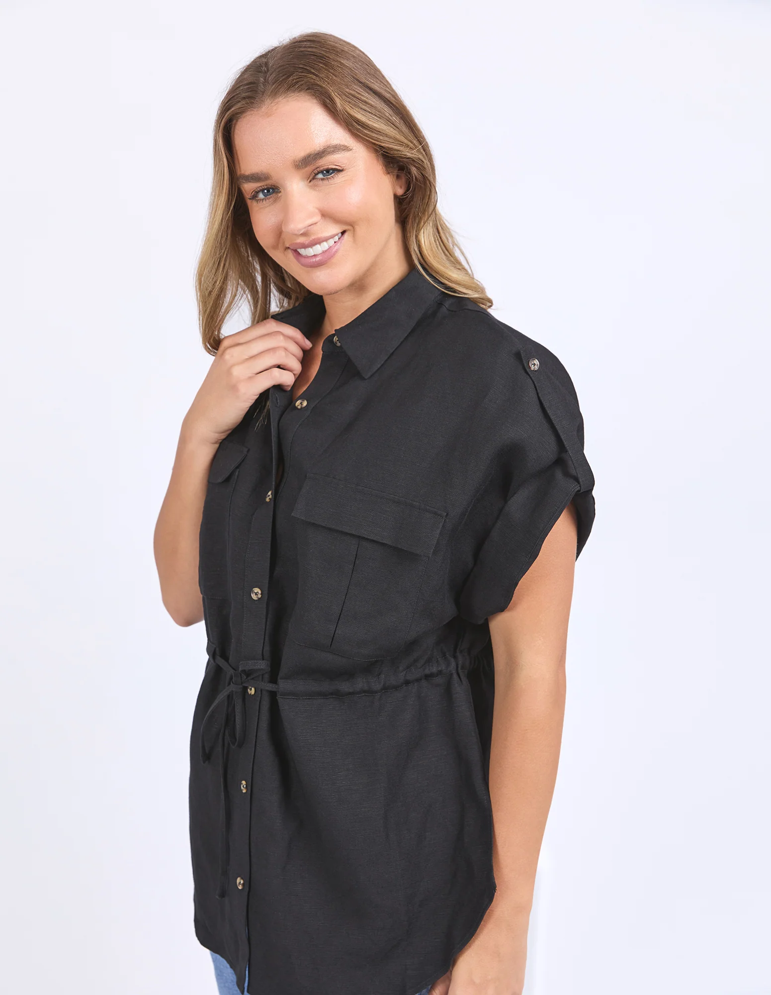 Willow Shirt Black - Image 4