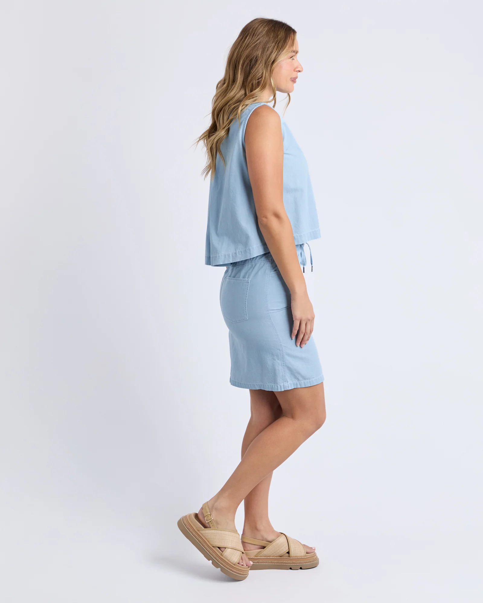 Zetta Top Light Blue - Image 6
